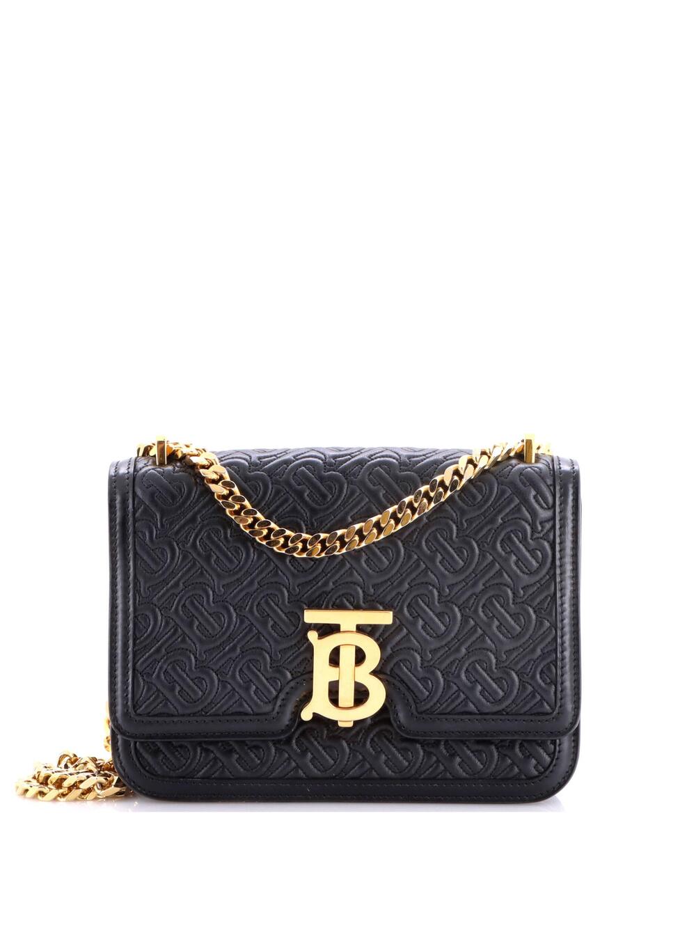 Burberry Tb Flap Chain Bag Embossed #364536B11B
